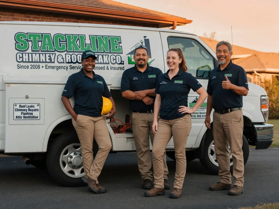 Chimney flashing repair company in Ledyard, CT